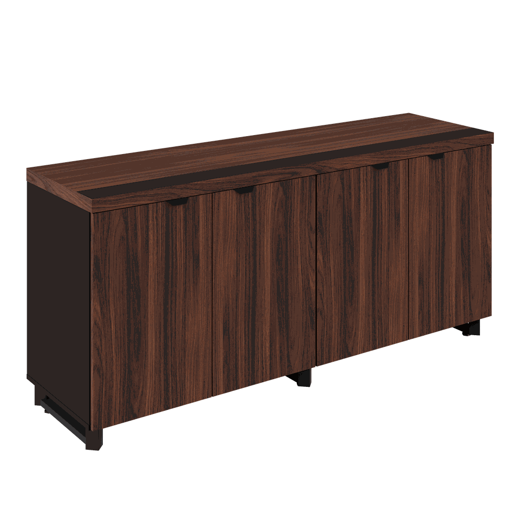 ARMÁRIO BAIXO DUPLO 4 PORTAS boss
