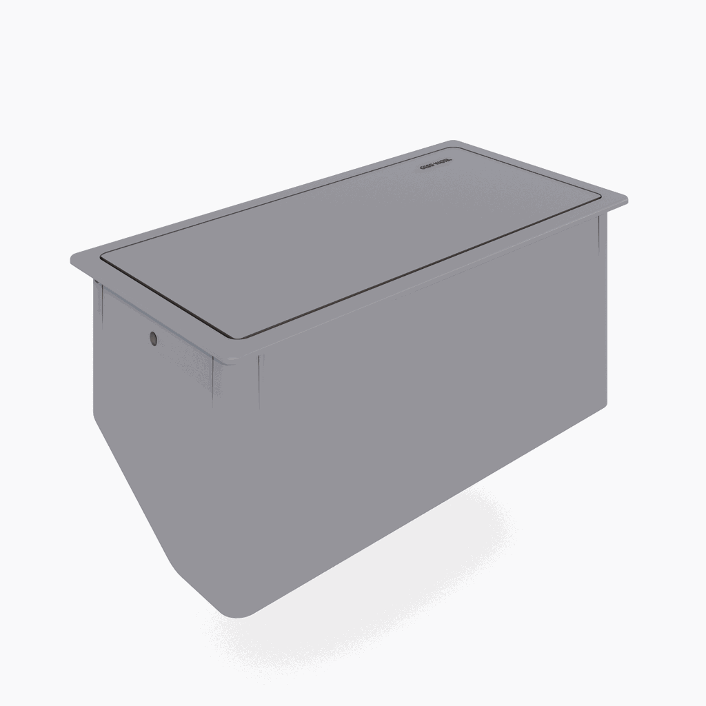 CAIXA DE TOMADAS 9 PONTOS ABS 3 ELÉTRICAS, 4 LÓGICAS, USB E HDMI - STAFF
