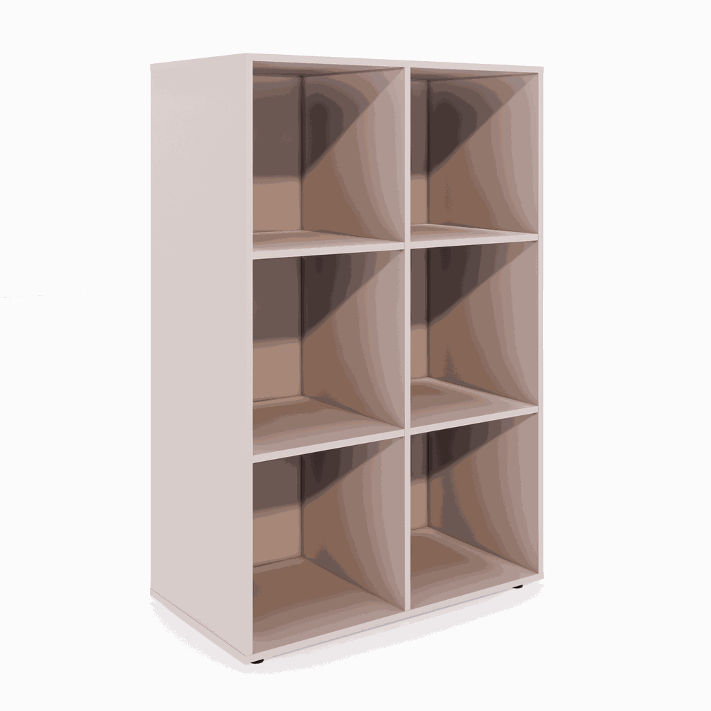 LOCKER DUPLO PARA 06 PORTAS - LOCKERS