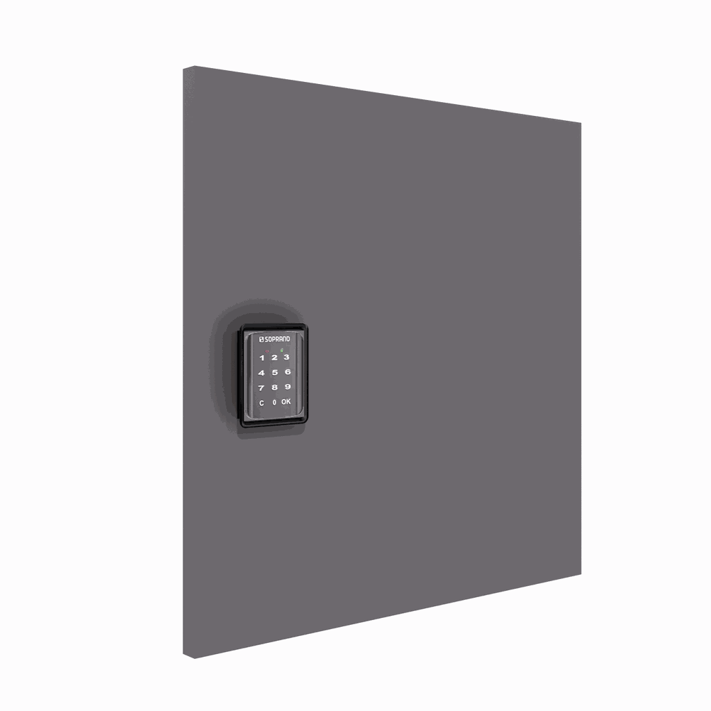 PORTA PARA LOCKER FECHADURA DIGITAL - LOCKERS