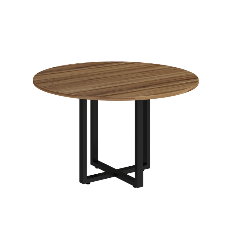 MESA REUNIÃO CIRCULAR PÉ QUADRO - EXPRESS